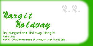 margit moldvay business card